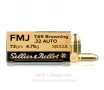 Sellier and Bellot 32 ACP Ammo - 50 Rounds of 73 Grain FMJ Ammunition