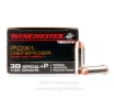 Winchester 38 Special +P Ammo - 20 Rounds of 130 Grain JHP Ammunition