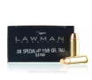 Speer 38 Special +P Ammo - 50 Rounds of 158 Grain TMJ Ammunition