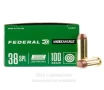 Federal American Eagle Indoor Range Training 38 Special Ammo - 50...