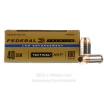 Federal Law Enforcement HST 40 S&amp;W Ammo - 50 Rounds of 180 Grain...