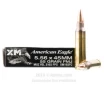 Federal American Eagle 5.56x45 Ammo - 20 Rounds of 55 Grain FMJBT...