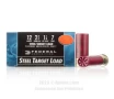 Federal 12 ga Ammo - 25 Rounds of 1-1/8 oz. #7 Shot (Steel) Ammunition