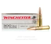 Winchester USA 300 AAC Blackout Ammo - 20 Rounds of 125 Grain Open...