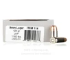 Underwood 9mm Ammo - 20 Rounds of 124 Grain JHP Ammunition