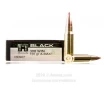 Hornady BLACK 308 Win Ammo - 20 Rounds of 155 Grain A-MAX Ammunition
