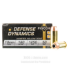 Fiocchi 10mm Ammo - 500 Rounds of 180 Grain JHP Ammunition