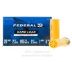 Federal 20 ga Ammo - 25 Rounds of #6 Shot (Lead) Ammunition