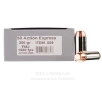 Underwood 50 Action Express Ammo - 200 Rounds of 300 Grain FMJ...
