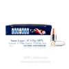 Corbon DPX 9mm +P Ammo - 20 Rounds of 115 Grain SCHP Ammunition