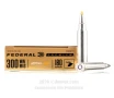 Federal Vital-Shok 300 Win Mag Ammo - 20 Rounds of 180 Grain...