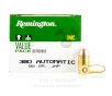 Remington 380 ACP Ammo - 600 Rounds of 88 Grain JHP Ammunition