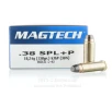 Magtech 38 Special Ammo - 1000 Rounds of 158 Grain SJSP Ammunition