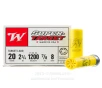 Winchester 20 ga Ammo - 250 Rounds of 7/8 oz. #8 Shot (Lead)...