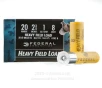 Federal 20 Gauge Ammo - 250 Rounds of 2-3/4&quot; 1 oz. #8 Shot Ammunition