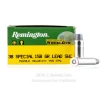 Remington Performance WheelGun 38 Special Ammo - 500 Rounds of 158...