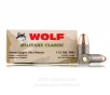 Wolf WPA Mil Classic 9mm Ammo - 50 Rounds of 115 Grain FMJ Ammunition