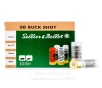 Sellier and Bellot 12 ga Ammo - 250 Rounds of  #4 Buck Ammunition