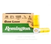 Remington 20 Gauge Ammo - 25 Rounds of 7/8 oz. #8 Shot (Lead)...