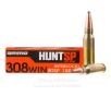 Ammo Inc. Hunt 308 Win Ammo - 20 Rounds of 150 Grain SPBT Ammunition