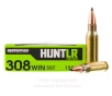 Ammo Inc. Hunt LR 308 Win Ammo - 20 Rounds of 150 Grain SST Ammunition