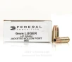 Federal 9mm Ammo - 1000 Rounds of 147 Grain JHP Ammunition