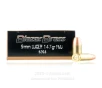 Blazer Brass 9mm Ammo - 1000 Rounds of 147 Grain FMJ Ammunition