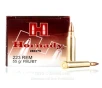 Hornady 223 Rem Ammo - 50 Rounds of 55 Grain FMJ-BT Ammunition
