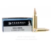 Federal 223 Rem Ammo - 20 Rounds of 55 Grain SP Ammunition