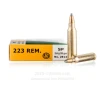 Sellier &amp; Bellot 223 Rem Ammo - 20 Rounds of 55 Grain SP Ammunition