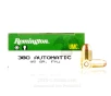 Remington 380 ACP Ammo - 500  Rounds of 95 Grain MC Ammunition