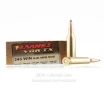 Barnes 243 Win Ammo - 20 Rounds of 80 Grain TTSX Ammunition
