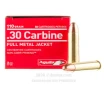 Aguila 30 Carbine Ammo - 50 Rounds of 110 Grain FMJ Ammunition