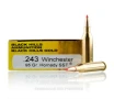 Black Hills Gold 243 Win Ammo - 20 Rounds of 95 Grain Polymer...