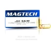 Magtech 40 cal Ammo - 50 Rounds of 180 Grain FMJ Ammunition