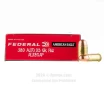 Federal 380 ACP Ammo - 50 Rounds of 95 Grain FMJ Ammunition