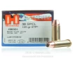 Hornady 38 Special  Ammo - 25 Rounds of 125 Grain JHP Ammunition