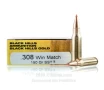Black Hills Gold Ammunition 308 Win Ammo - 20 Rounds of 150 Grain...