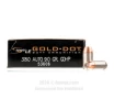Speer 380 ACP Ammo - 50 Rounds of 90 Grain JHP Ammunition