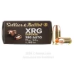 Sellier &amp; Bellot XRG Defense 380 ACP Ammo - 25 Rounds of 77 Grain...