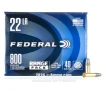 Federal Champion 22 LR Ammo - 800 Rounds of 40 Grain LRN Ammunition
