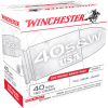 Winchester 40 S&amp;amp;W Subsonic 165 GR FMJ (Bulk)