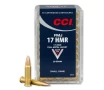 CCI 17 HMR 20 Grain FMJ (Box)