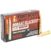 Fort Scott Munitions Tumble Upon Impact 300 Blackout 190 Grain Solid Copper Spun (20 Rounds)