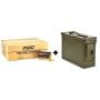PMC Bronze 223 Remington 55 Gr FMJ BT 1000 Rounds with Heavy Duty Ammo Can