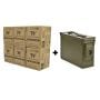 Winchester Target &amp;amp; Practice Service Grade 9mm 115 Gr FMJ (Range Bundle) w/ Heavy Duty Ammo Can
