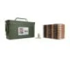 PMC Bronze 223 Remington 55 Gr FMJ-BT 80 Rounds in Heavy Duty Ammo Can