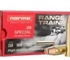 Norma Shooting .38 Special – 158 Gr – FMJ – Norma Range &amp; Training Handgun Ammo – 50 Rounds