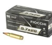 Fiocchi Hyperpeformance 5.7x28mm 40GR Hollow Point Ammo Handgun Ammo – 50 Rounds