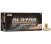Blazer Ammunition Blazer 10MM 180Gr Full Metal Jacket Handgun Ammo – 50 Rounds